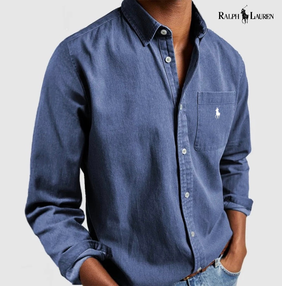 ᏒL Linen Oxford shirt (Buy 1 Get 1 Free)