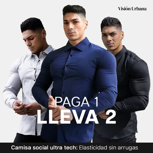 Get 2 for the price of 1! | Ultra Tech Social Shirt - Original Anti-Wrinkle