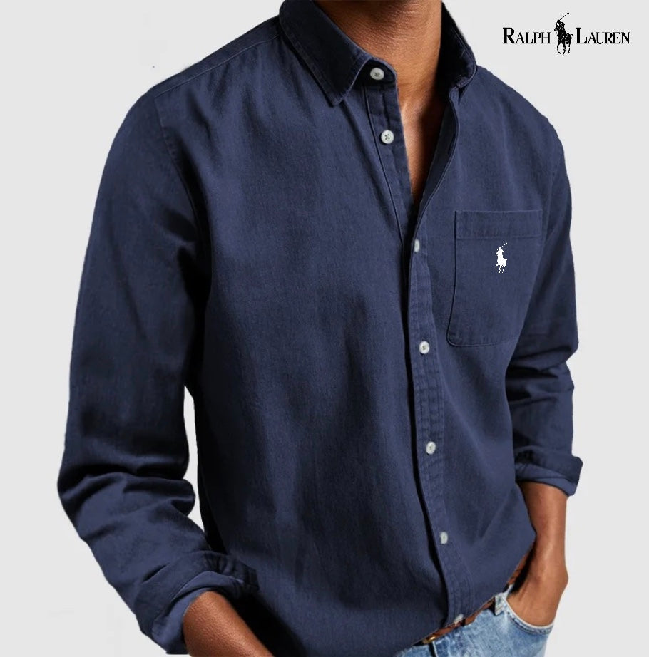 ᏒL Linen Oxford shirt (Buy 1 Get 1 Free)